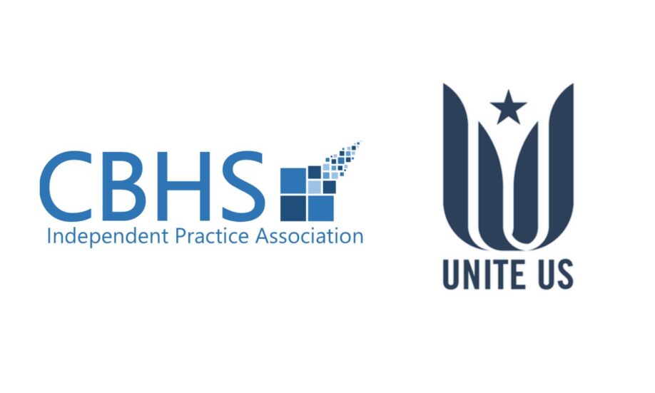 CBHS and Unite Us logos side by side